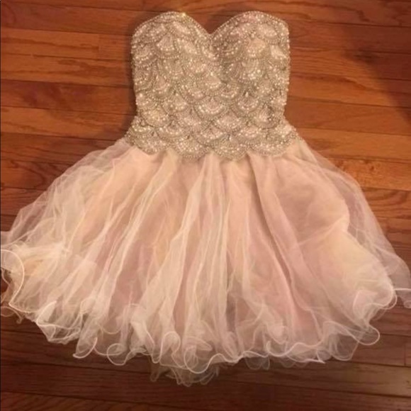 Blush Prom Dress - Picture 1 of 1